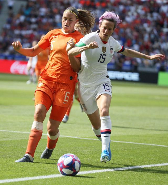 美国女足反击成功，取得胜利